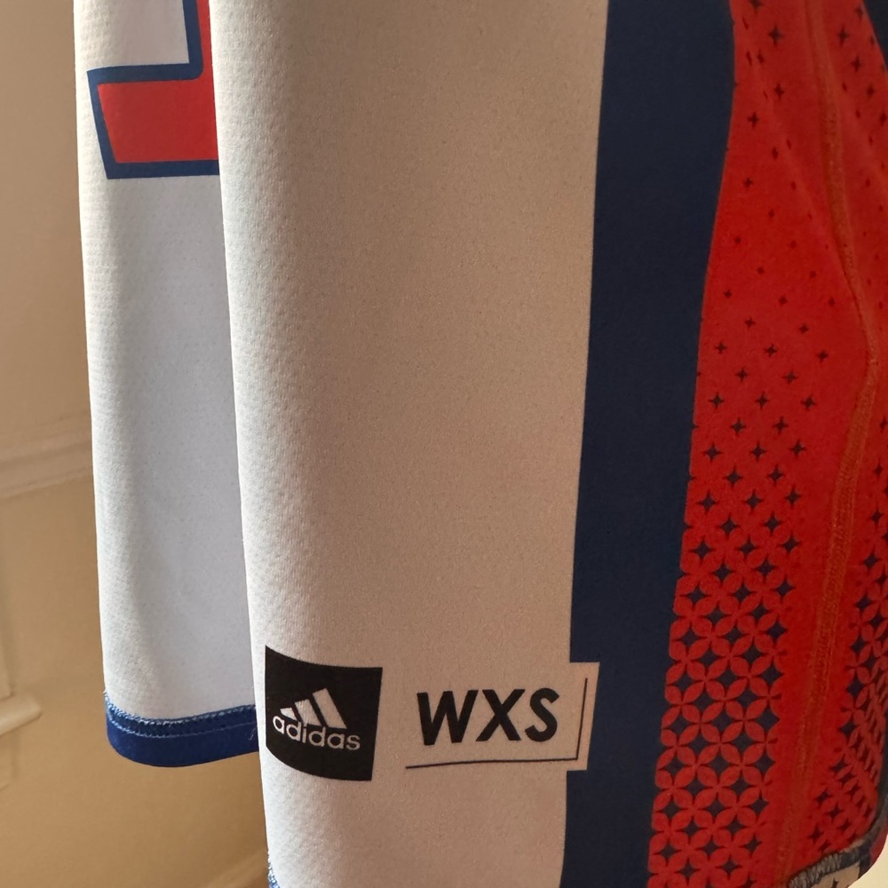 Adidas WXS Reversible White NOLA Red White & Blue Jersey - Picture 5 of 13